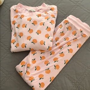 Peach pajamas aerie hotsell